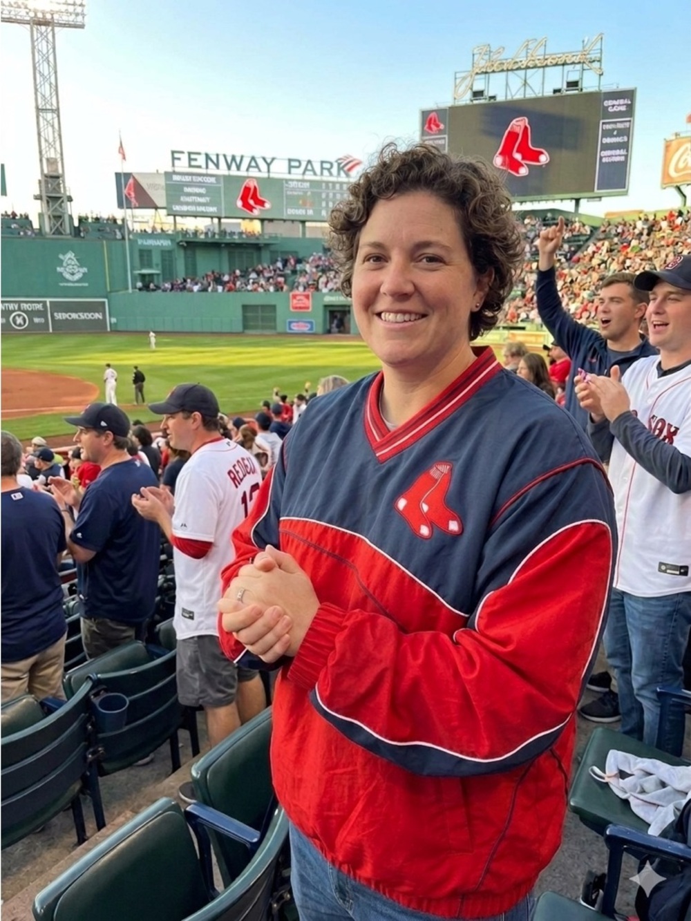 Boston Red Sox Jacket Genuine Merchandise Baseball MLB lined athletic 2XL NWT